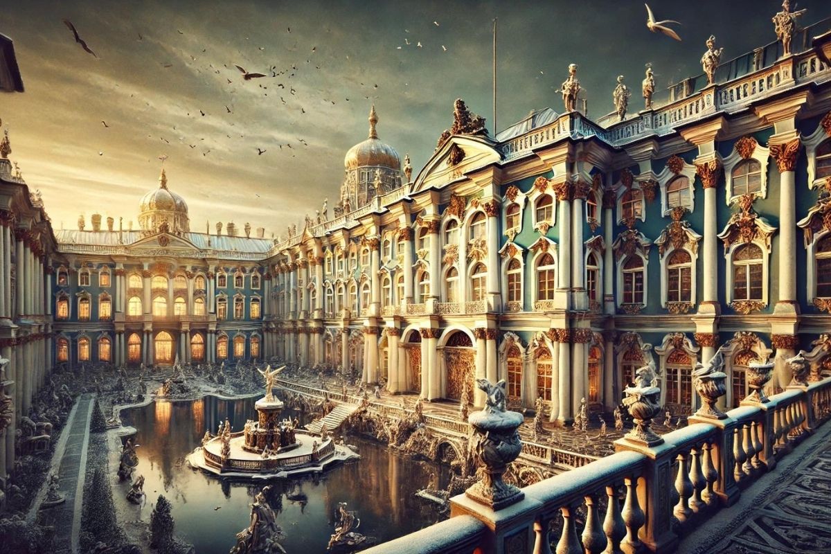 Architectural Splendor of the Winter Palace A Testament to the Romanov Dynastys Legacy