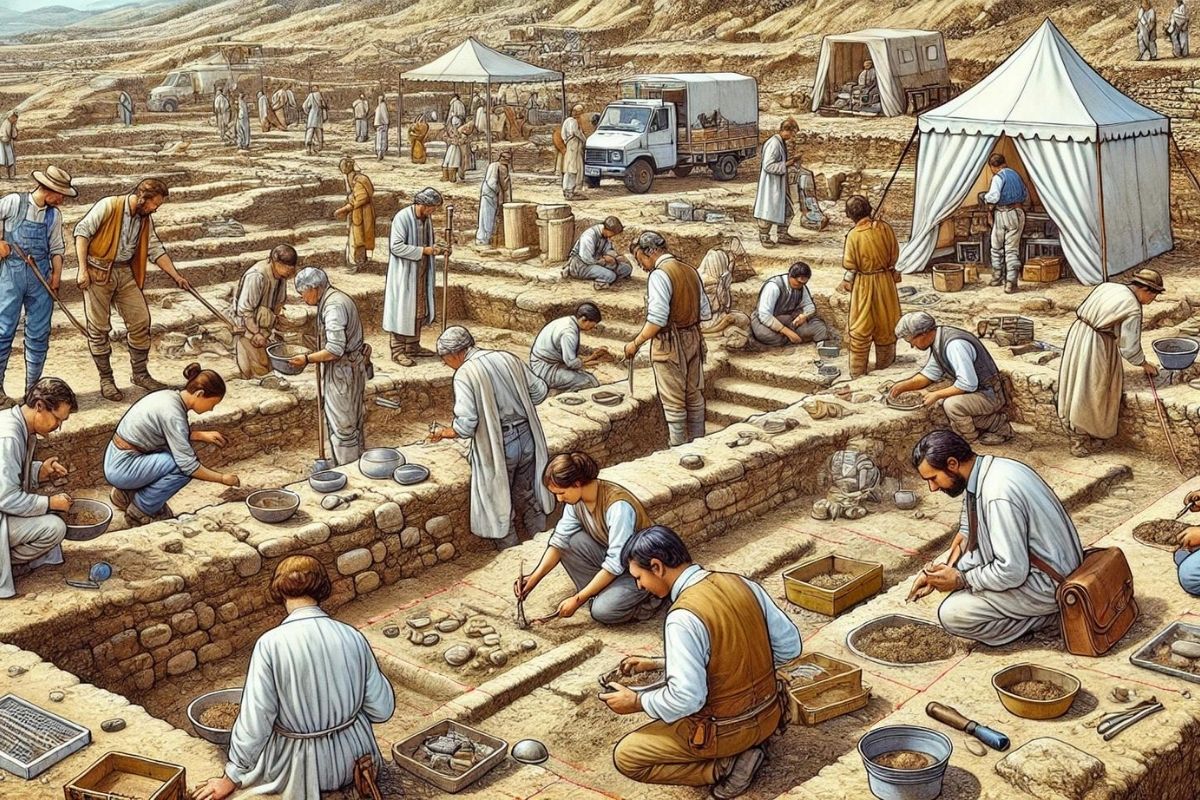 In Depth Look at Archaeologists Uncovering Ancient Ruins