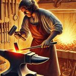 Medieval Blacksmiths Crafting Essential Tools and Weapons