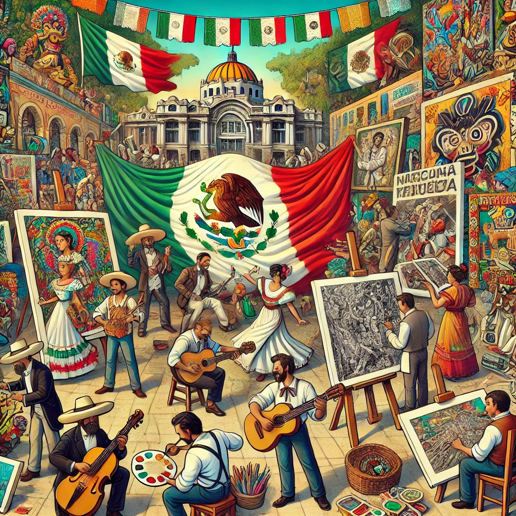 how did mexican artists express cultural nationalism1724669066