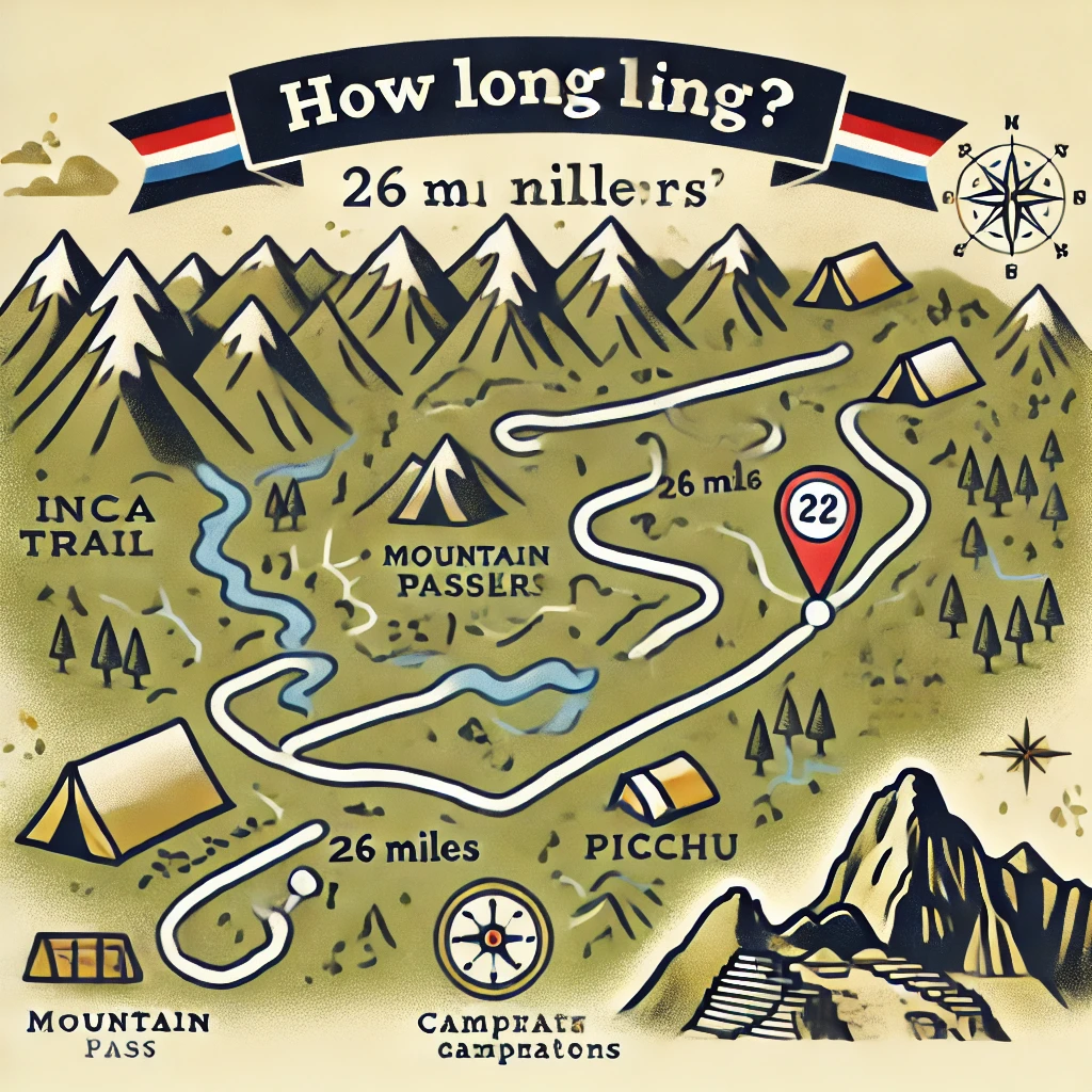 how long is the inca trail hike1724319284