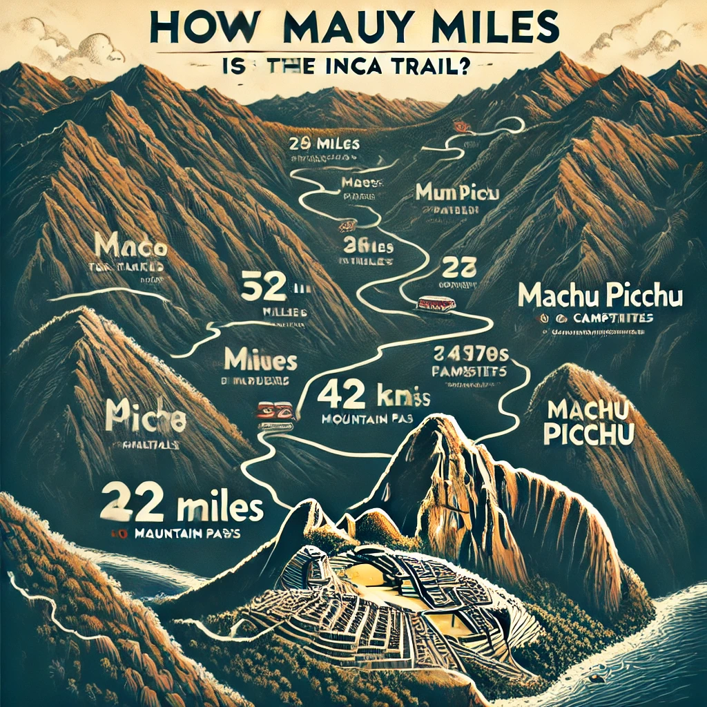 how many miles is the inca trail1724319293