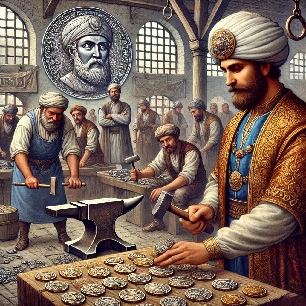 how did minting coins help orhan rule the ottoman empire1725320479