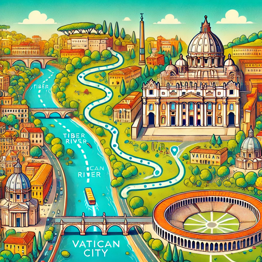 how far is the roman colosseum from vatican city1725320408