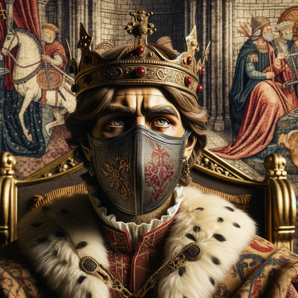 why did king baldwin iv wear a mask1725320432